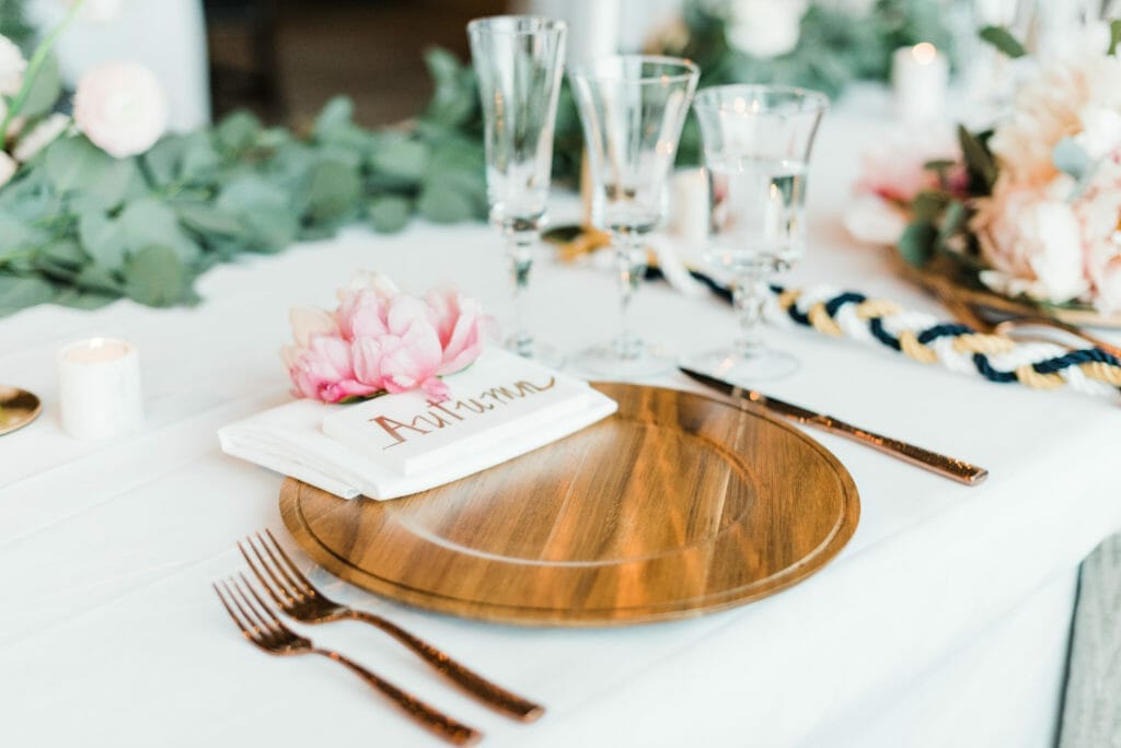 Pink Colored Spring Tablescape