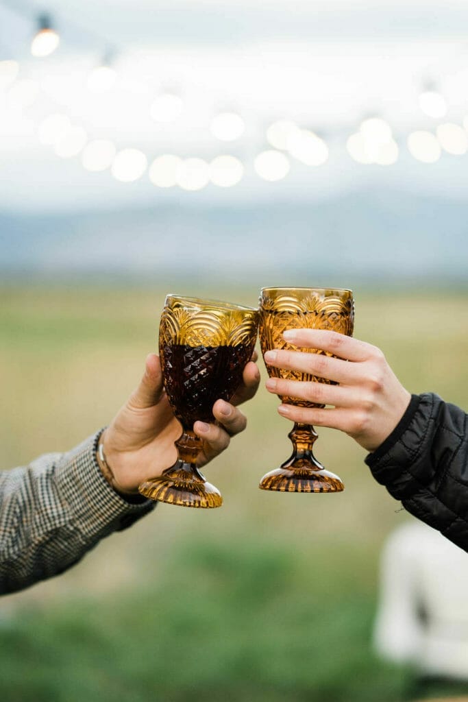 Fall wedding rentals bozeman, montana