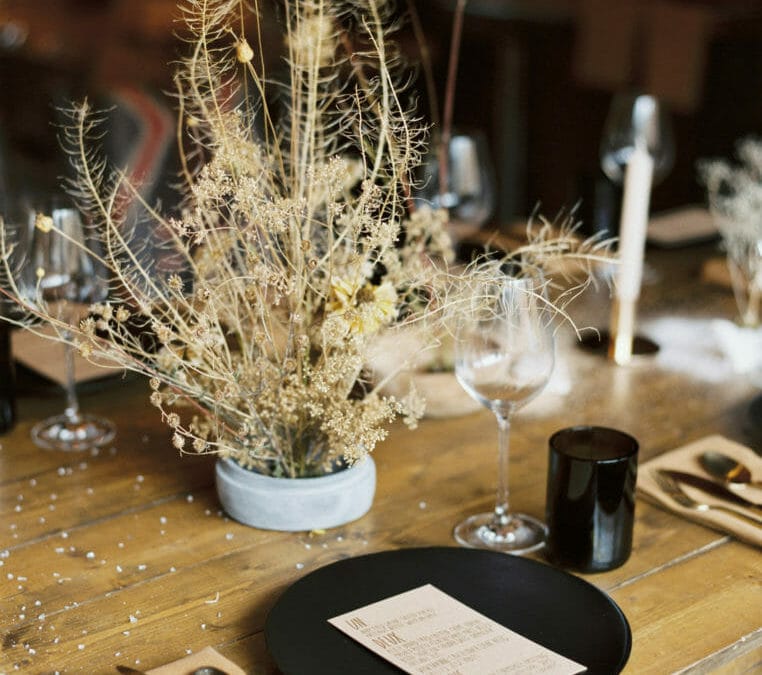 Sparkle Tabletops || Montana Weddings || Tablescapes that Sparkle