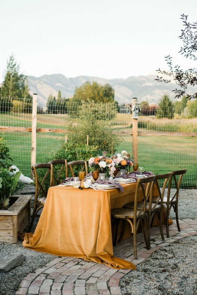 Fall Wedding Table Top || Fall Wedding decor