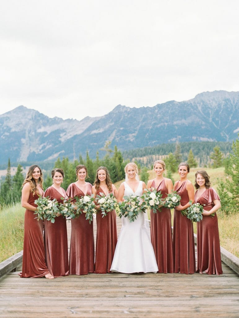 Moonlight Basin Firelight Montana Wedding Venues